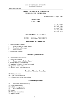 Penal Code 1981, consolidated edition 2006
