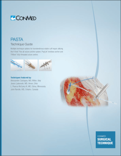 PASTA Technique Guide