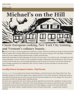 Allister Paine - Michael`s on the Hill