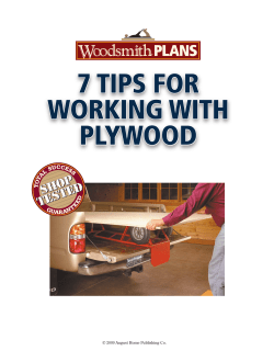 7 tips for working with plywood