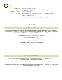 The Perfect Dinner Party