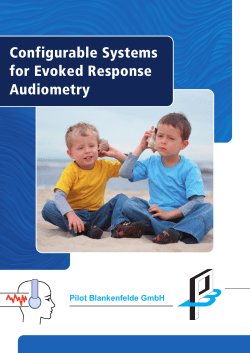 Configurable Systems for Evoked Response