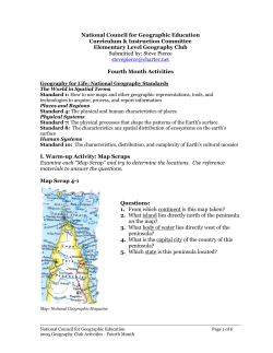 Fourth Month Activities