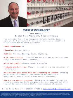 Everest Insurance&reg; Executive Spotlight