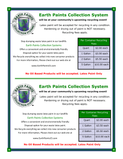 Earth Paints Collection System Earth Paints Collection System