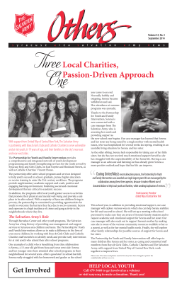 September 2014 - The Salvation Army