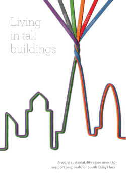 Living in tall buildings