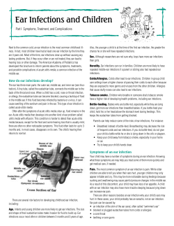 Ear Infections and Children