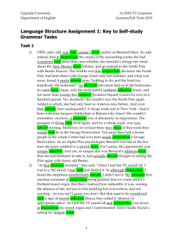 Key LSA 1 Grammar Self_study 2015 2