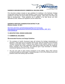 Sandwich Neighbourhood Commercial Building