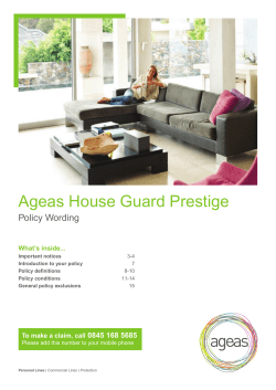 Ageas House Guard Prestige