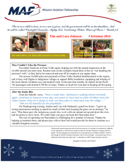 Tim and Luce Johnson Christmas 2016