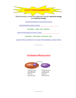 Balancing Redox Reactions