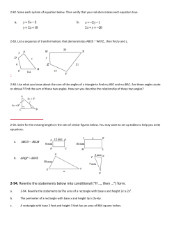2-94. Rewrite the statements below into conditional (“If …, then