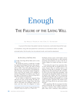 Enough article March-April 2004 Hastings Center Report (Adobe PDF)