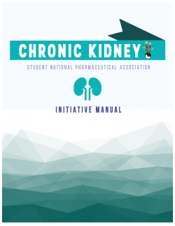 2016-2017 Chronic Kidney Disease Initiative Manual