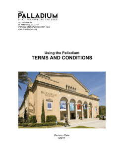 terms and conditions