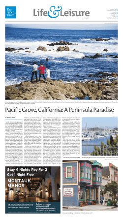 Pacific Grove, California: A Peninsula Paradise