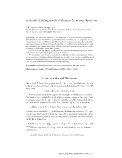 A Family of Enlargements of Maximal Monotone Operators