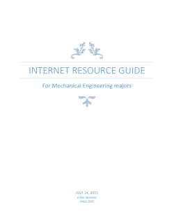 Internet resource Guide