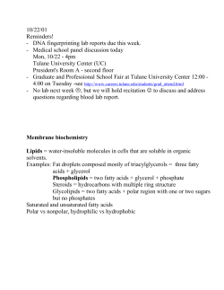 10/22/01 Reminders! - DNA fingerprinting lab reports due this week