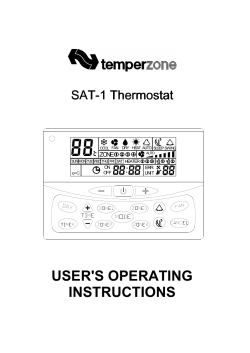 SAT-1 thermostat