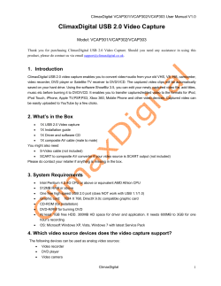 ClimaxDigital USB 2.0 Video Capture