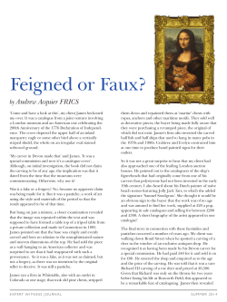 Feigned or Faux?