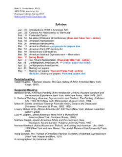 Syllabus - Purchase College