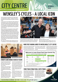 City Centre News &ndash; October 6 2016
