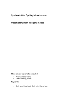 Open Review - Road Safety Observatory