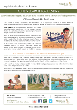 alfie`s search for destiny