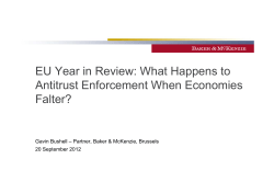 EU Year in Review: What Happens to Antitrust Enforcement When