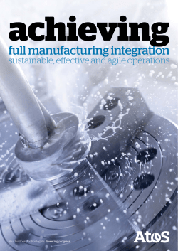 achieving full manufacturing integration