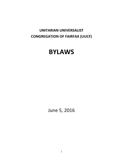 Bylaws_updated 060516 - Unitarian Universalist Congregation of