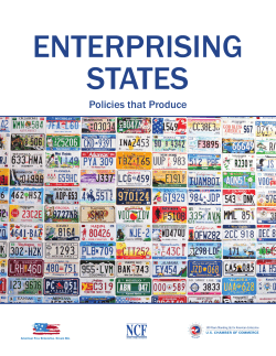 Enterprising States: Policies that Produce