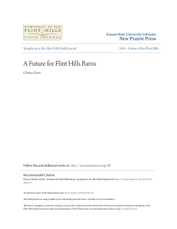 A Future for Flint Hills Barns