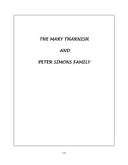 the mary tharnish