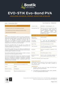 EVO-STIK Evo-Bond PVA