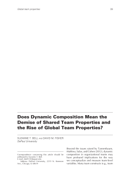 Does Dynamic Composition Mean the Demise of