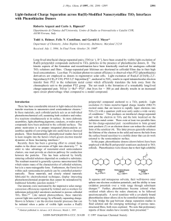 Light-Induced Charge Separation across Ru(II)