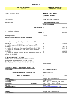 Monroe Accu-Place Spreader 00081073 Zero Velocity Spreader 2