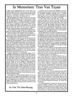 Download: In Memoriam: Tran Van Tuyen
