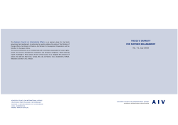 THE EU`S CAPACITY FOR FURTHER ENLARGEMENT