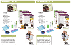 Pneumonia Care Kit