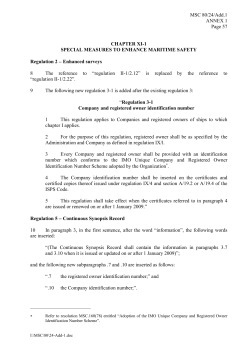 MSC 80/24/Add.1 ANNEX 1 Page 57 CHAPTER XI