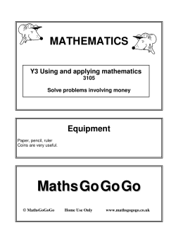 1. - MathsGoGoGo