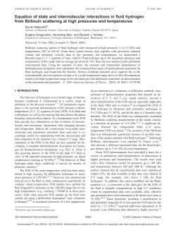 Equation of state and intermolecular interactions in fluid hydrogen