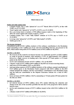 Press release May 2016 def