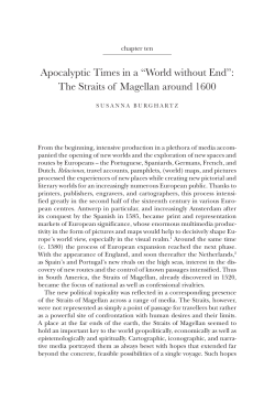 Apocalyptic Times in a &ldquo;World without End&rdquo;: The Straits of Magellan
